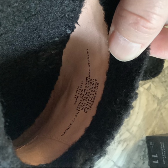 🎈🎊HOST PICK🎈🎊 J. Crew faux shearling clogs Sz 11 - Picture 8 of 9